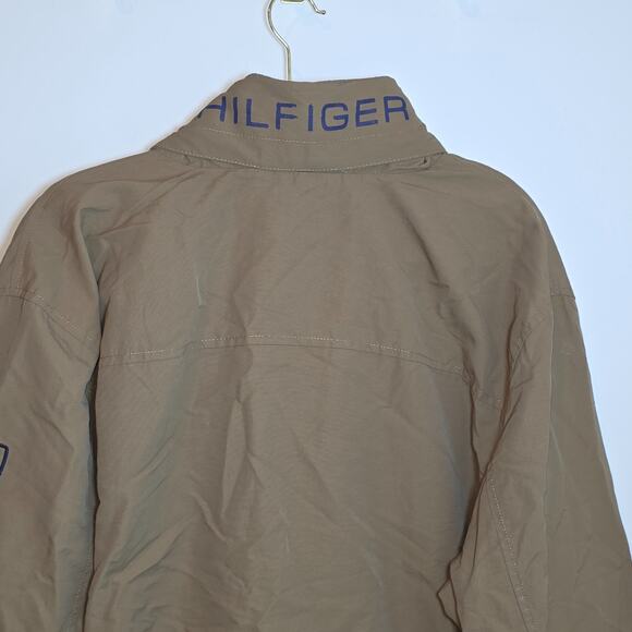 Tommy Hilfiger Mens Regatta Hooded Long Sleeves Bomber Jacket Sz XXL 2X - Picture 9 of 10